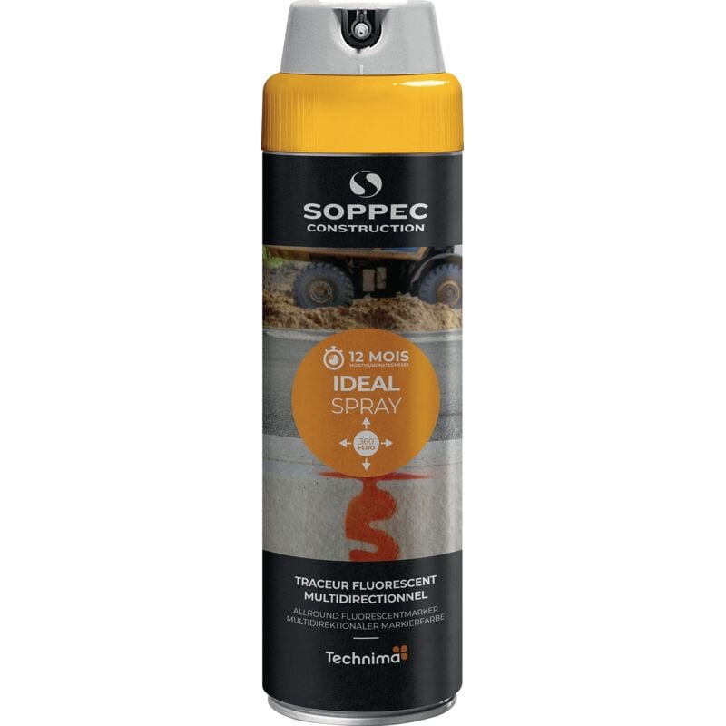 foto del prodotto 500ml marcatura arancione spruzzo a 12 