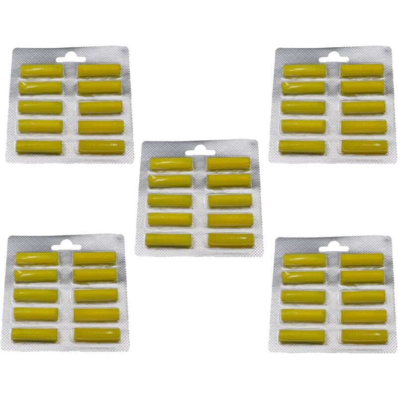foto del prodotto 50x bastoncino profumato per aspirapolvere ad es. compatibile con aeg e con molte altre marche deodorante, limone vhbw