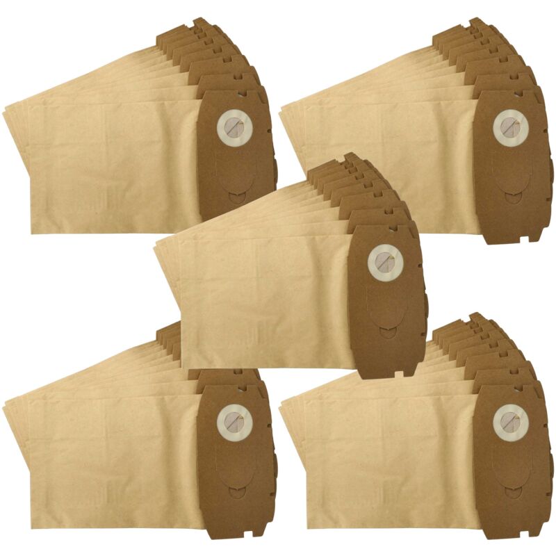 foto del prodotto 50x sacchetti compatibile con festo festool ct, ctl midi, ctl mini, ct mini, fis-ctl mini, fis-ct mini aspirapolvere - in carta - vhbw