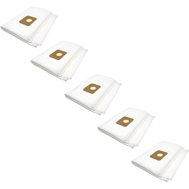 foto del prodotto 50x sacchetti compatibile con nilfisk vsc inox aspirapolvere in microfibra, bianco vhbw