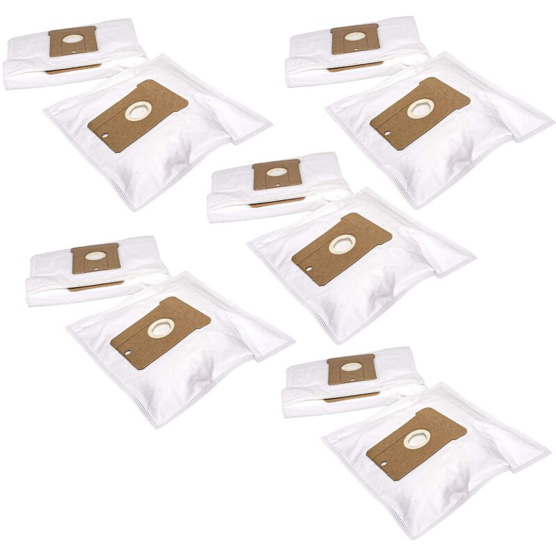 foto del prodotto 50x sacchetto compatibile con aeg vampyr tc michael schumacher ed., tc powerline aspirapolvere - in microfibra, 28cm x 18,5cm, bianco - vhbw