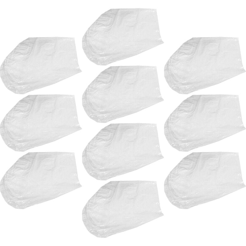 foto del prodotto 50x sacchetto compatibile con dustcontrol dc tromb twin aa aspirapolvere - 70cm x 36cm trasparente - vhbw