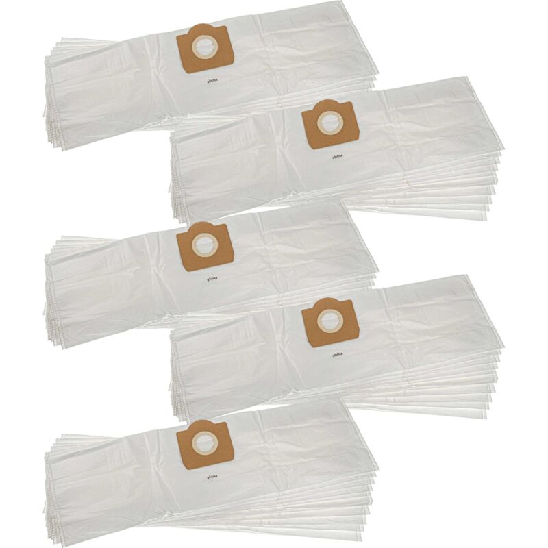 foto del prodotto 50x sacchetto sostituisce k rcher 6904263 per aspirapolvere microfibra, 73cm x 21cm bianco vhbw