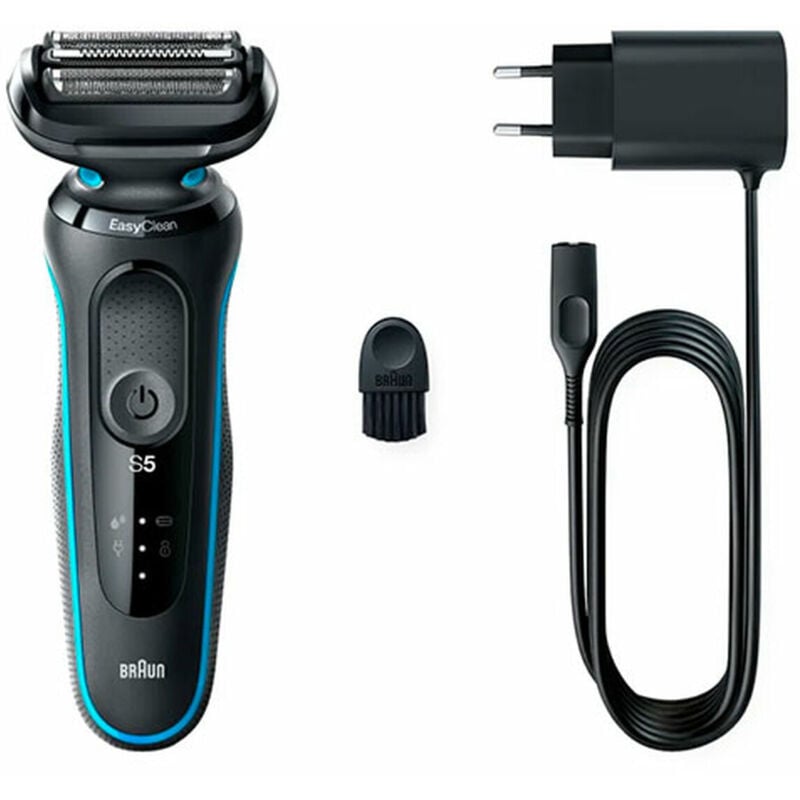 foto del prodotto 51-m1000s 51-m1000s rasoio elettrico a lamine nero-blu - braun