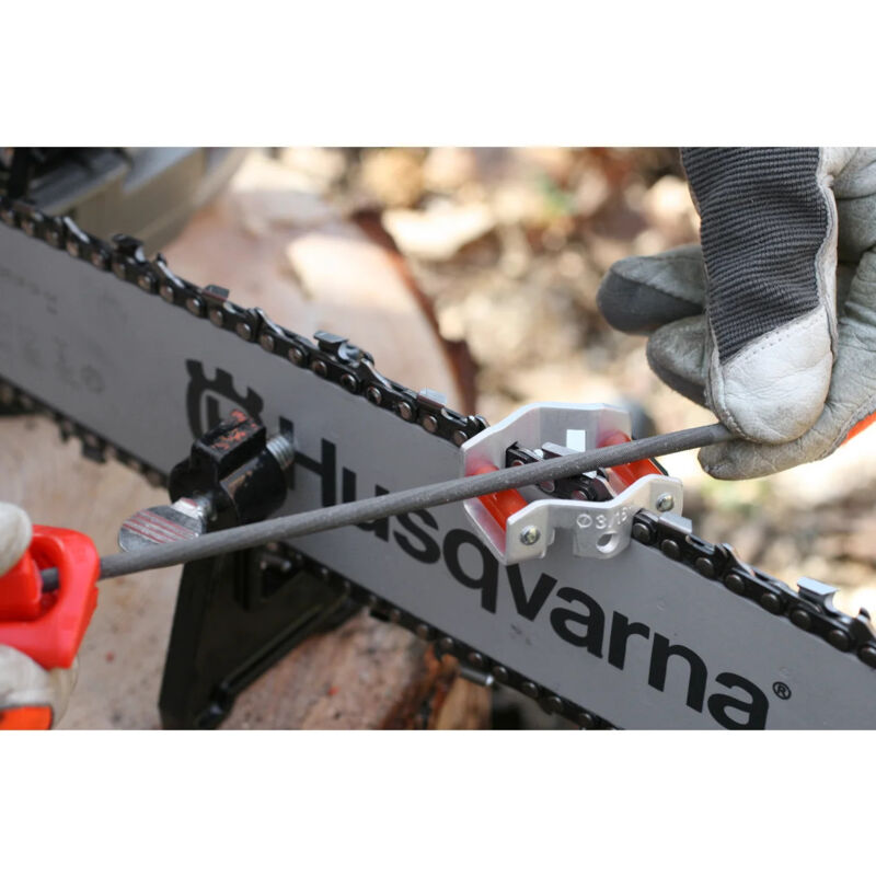 foto del prodotto 510095701 set lime rotonde per catene motosega alta prestazione 4,0mm 5 32, set da 2 husqvarna