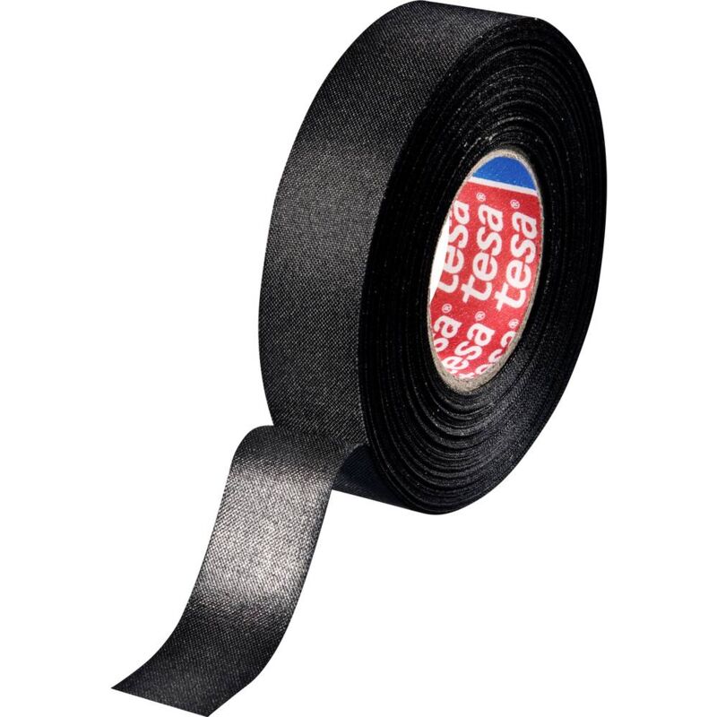 foto del prodotto 51025 00002 10 nastro in tessuto nero l x l 25 m x 19 mm 1 pz. tesa