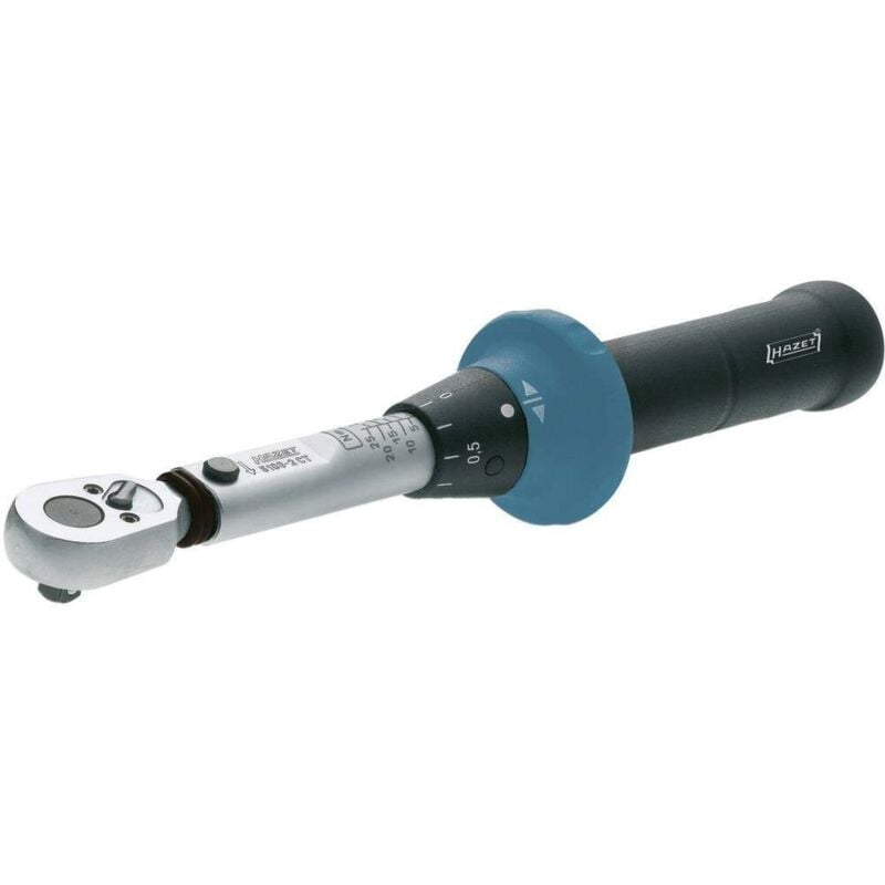 foto del prodotto 5108 2ct 5108 2ct chiave dinamometrica con cricchetto reversibile 1 4 6.3 mm 2.5 25 nm hazet