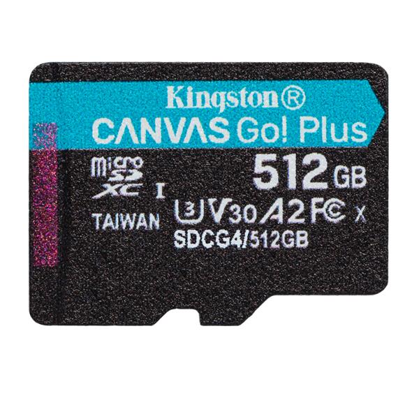 foto del prodotto 512gb microsdxc canvas go plus gen4
