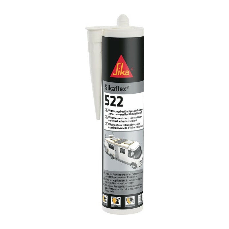 foto del prodotto 522 grey steel 300 ml grey sikaflet sikaflet di 12 sikaflex