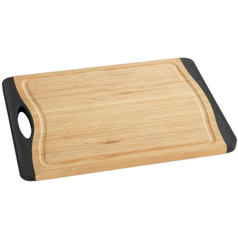 foto del prodotto 53061100 tagliere in bamb antiscivolo, m, in bamb , 33 x 23 x 1,5 cm, colore marrone wenko