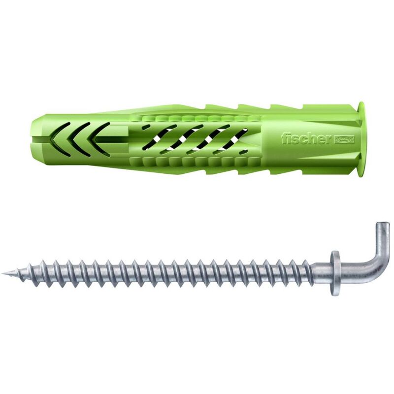 foto del prodotto 532705 ux green 6 x 35 r wh k nv tassello universale 35 mm 6 mm 1 kit fischer