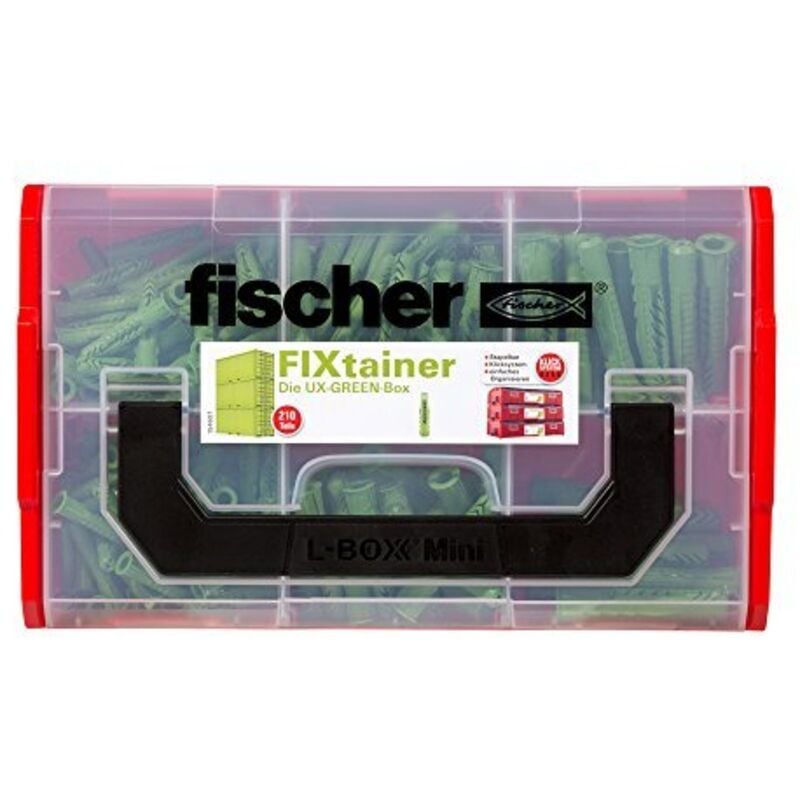 foto del prodotto 532894 fixtainer - ux-box 210 pezzi - fischer