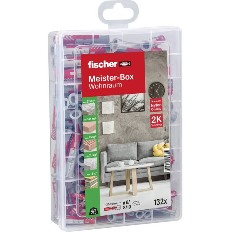 foto del prodotto 535971 duopower scatola assortimento tasselli 1 pz. fischer