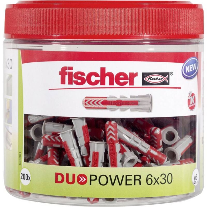 foto del prodotto 535981 tassello a 2 componenti 30 mm 6 mm 200 pz. fischer