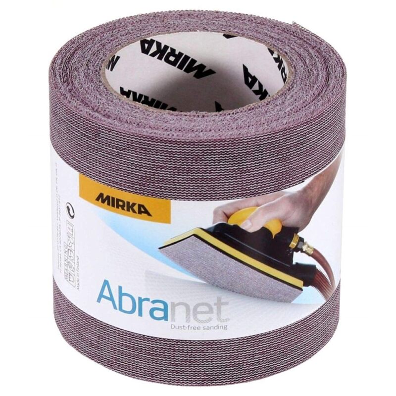 foto del prodotto 545by001323r abranet grip rotolo p320, 115 mm x 10 m mirka