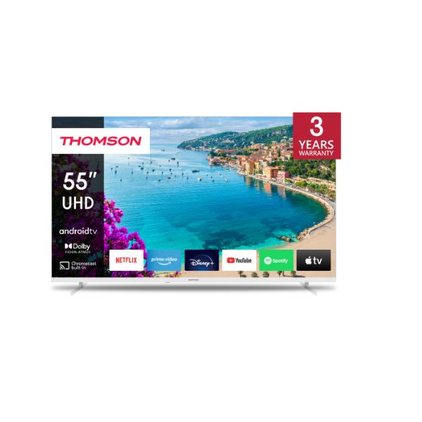 foto del prodotto 55 android tv 4k white