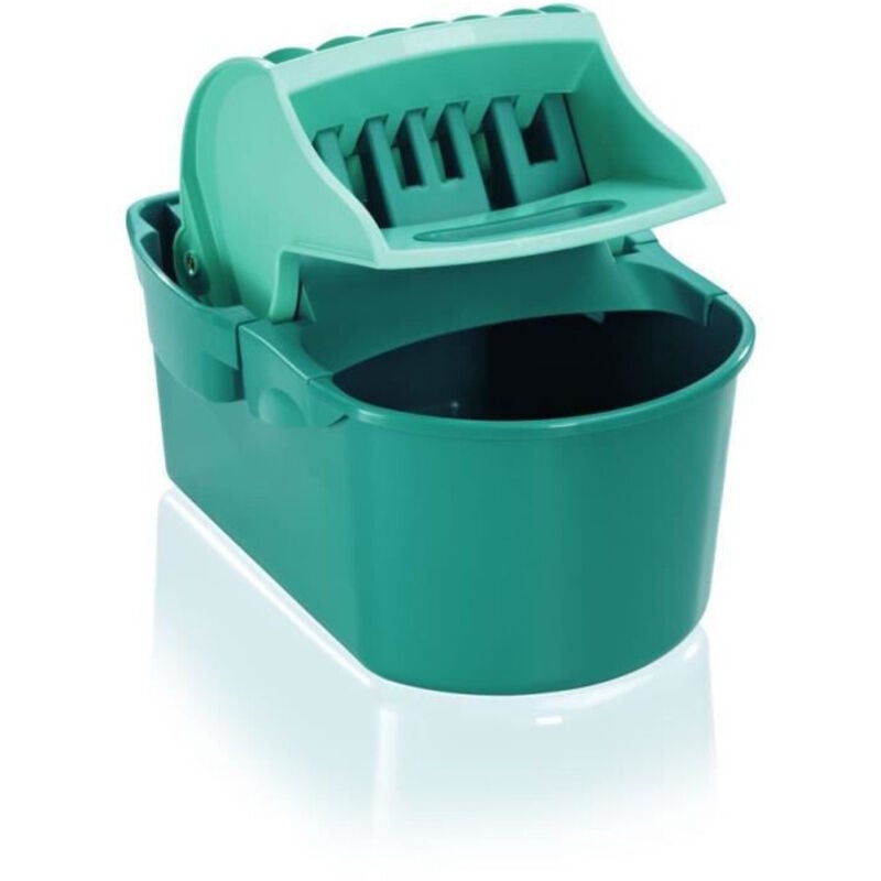 foto del prodotto 55080 strizzatore per panni profi compact, secchio strizzatore per panni di pulizia, secchio per pulizie da 8 l con manico di trasporto leifheit