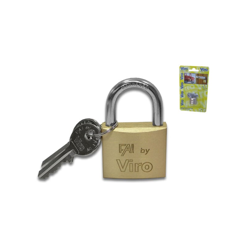 foto del prodotto 554.7 lucchetto fai bl mm40 arco mm23 viro