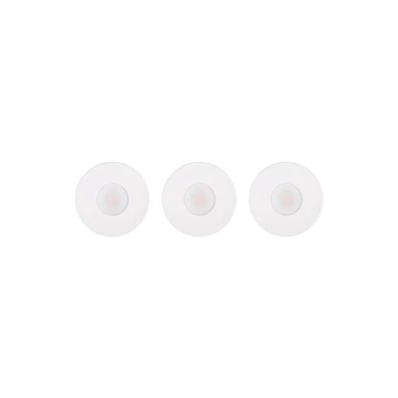 foto del prodotto 563041203 set 3 faretti incasso alpha metallo bianco 3 l jedi
