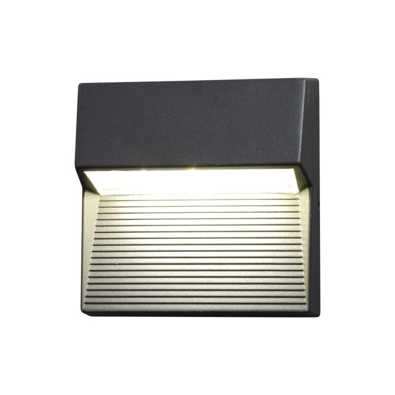 foto del prodotto 563800021 applique radius quadrato metallo nero 1 l classe di efficienza energetica a lutec