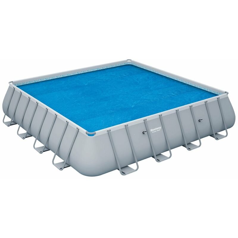 foto del prodotto 58290e telo solare, blu, 458 x 458 x 1 cm bestway