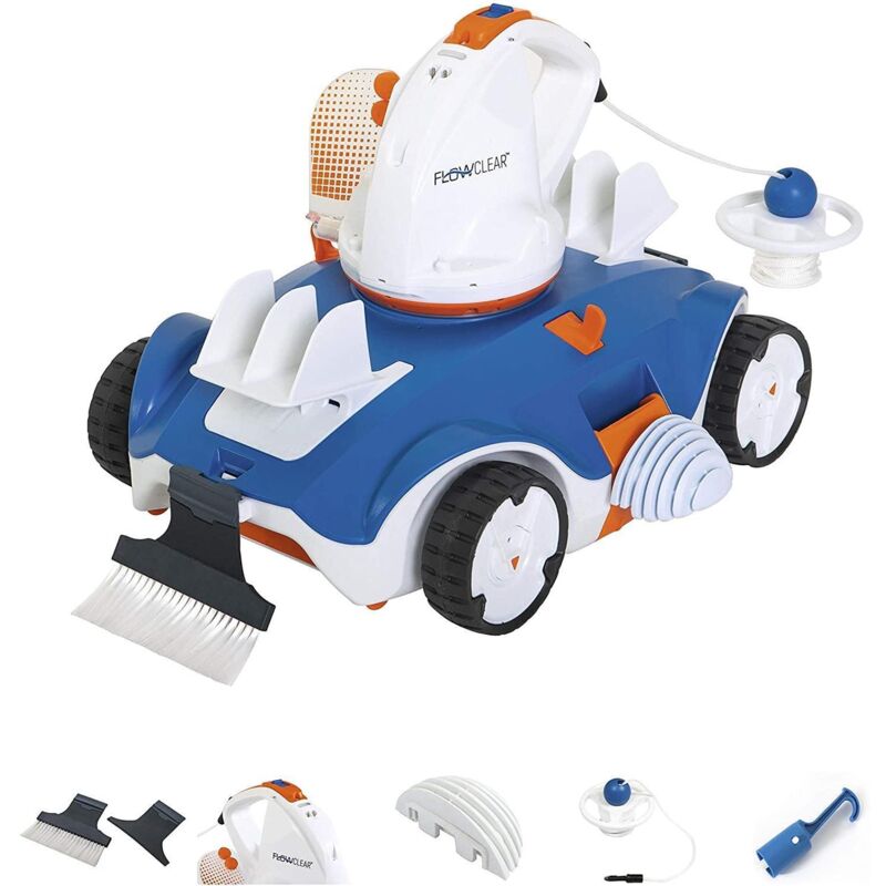foto del prodotto 58482 aspirapolvere a batteria flowclear aquatronix vacuum robot bestway