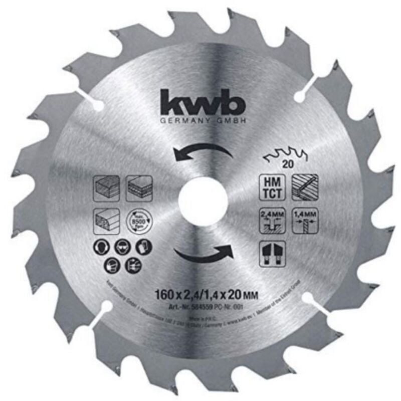 foto del prodotto 586959 disc. s. circular carb.190x30,69m kx kwb