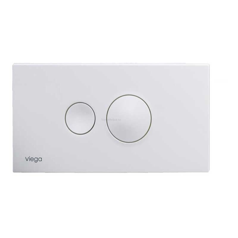 foto del prodotto 596316 visign for style 10 piastra di azionamento, colore bianco viega