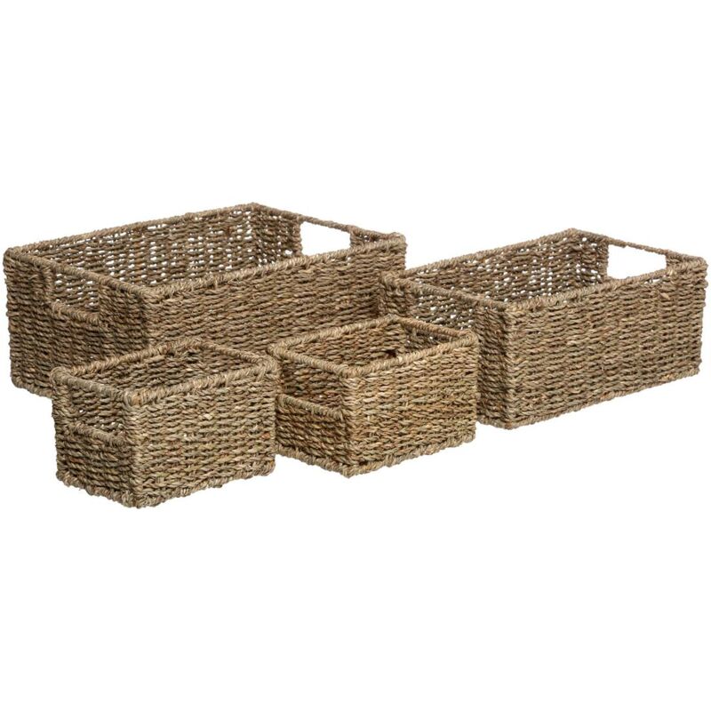 foto del prodotto 5five simply smart 4 cesti basketry in giunco 5five