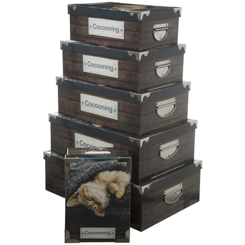 foto del prodotto 5five simply smart 6 scatole d angolo in metallo per l incapsulamento 5five