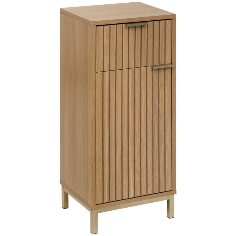foto del prodotto 5five simply smart base a 2 ante tasso effetto legno naturale 5five