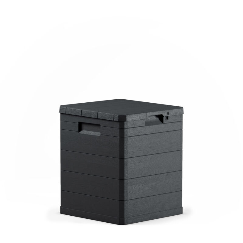 foto del prodotto 5five simply smart baule multiuso woody s 90 per interno antracite scuro art.173 cm.42,5x44x50h.