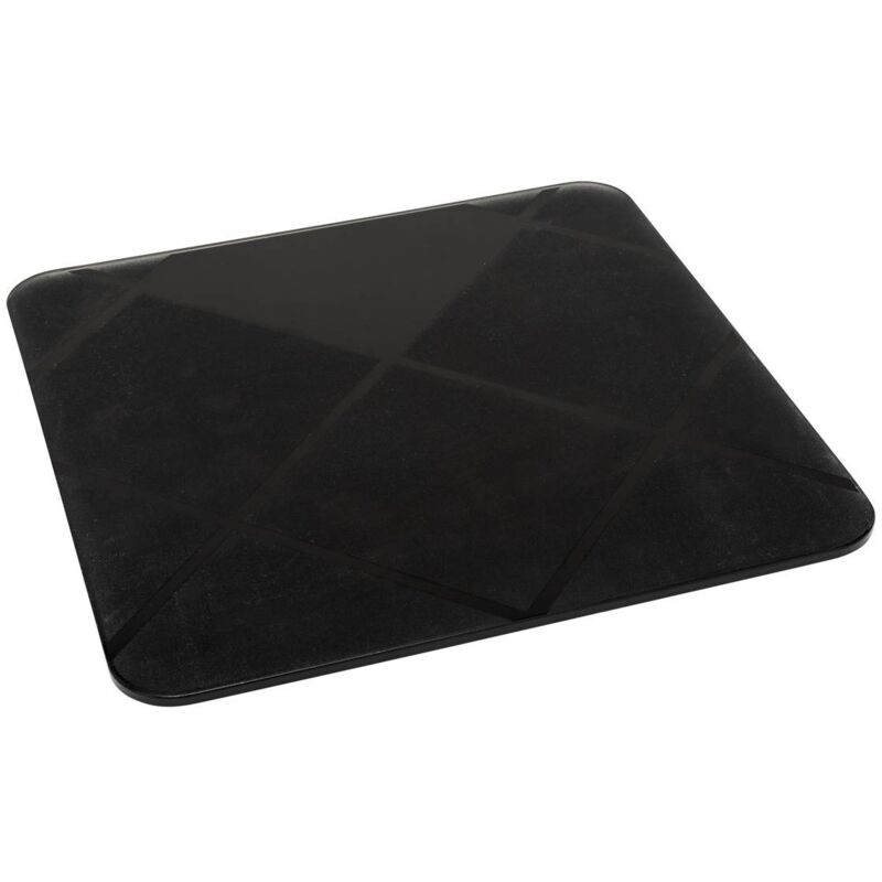 foto del prodotto 5five simply smart bilancia in vetro nero antiscivolo 30x30cm 5five
