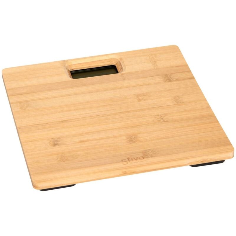 foto del prodotto 5five simply smart bilancia pesapersone in bamb 5five
