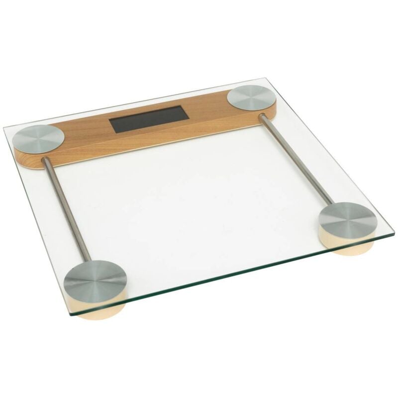 foto del prodotto 5five simply smart bilancia pesapersone in vetro 28x28cm 5five