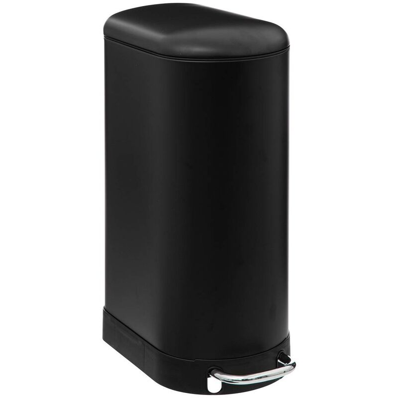 foto del prodotto 5five simply smart cestino a pedale sottile ariane 30l nero 5five