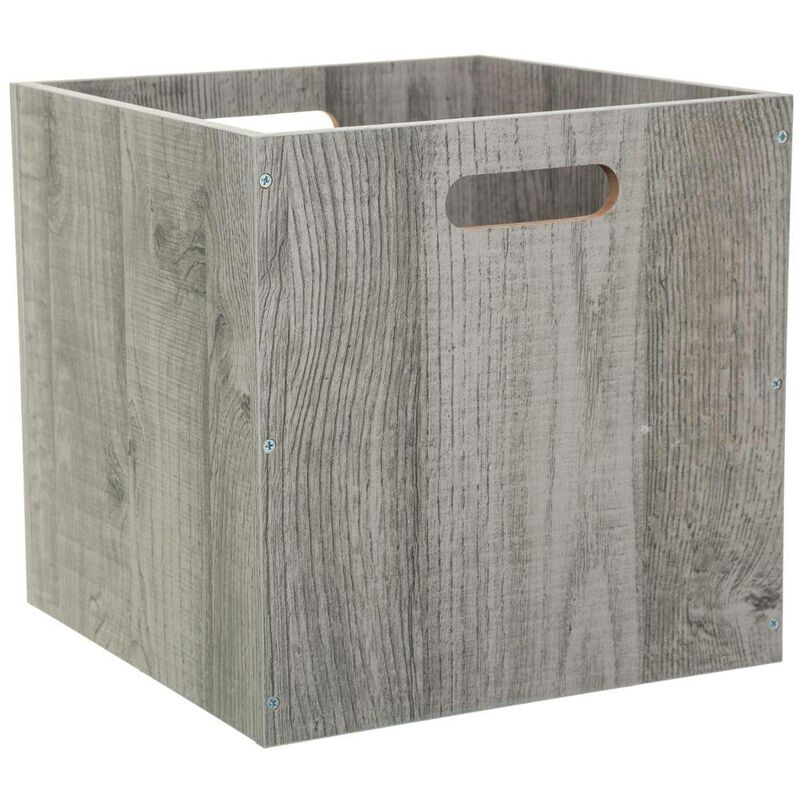 foto del prodotto 5five simply smart cestino effetto rovere grigio mix n modul 31x31cm 5five