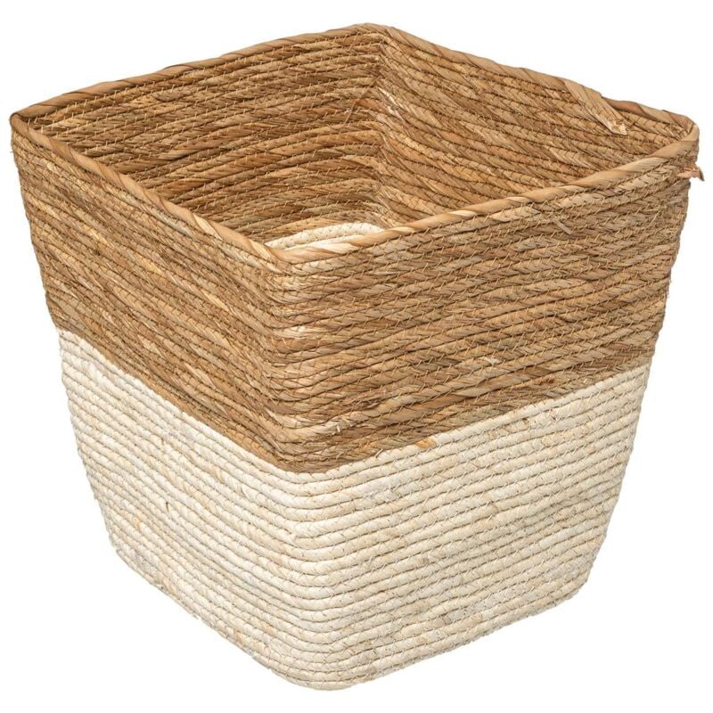 foto del prodotto 5five simply smart cestino in paglia mix n modul 31x31cm naturale 5five