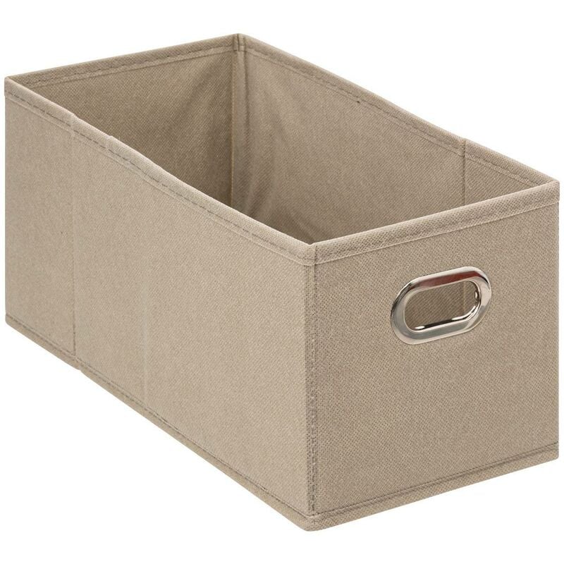 foto del prodotto 5five simply smart - cestino in tessuto di lino 15x31cm mix n modul - 5five