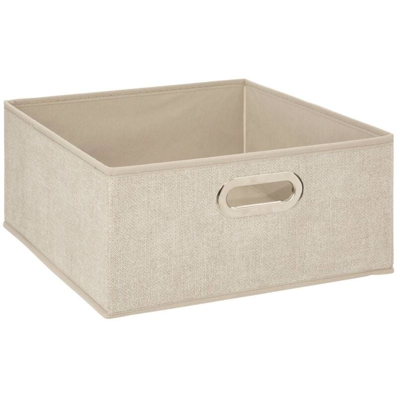 foto del prodotto 5five simply smart cestino in tessuto mix n modul 31x15cm beige screziato 5five
