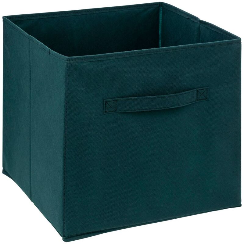 foto del prodotto 5five simply smart cestino in tessuto mix n modul 31x31cm blu petrolio 5five