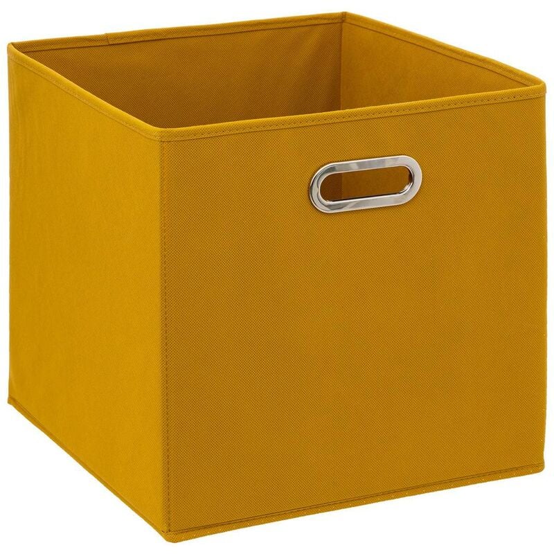 foto del prodotto 5five simply smart cestino in tessuto mix n modul 31x31cm giallo senape 5five