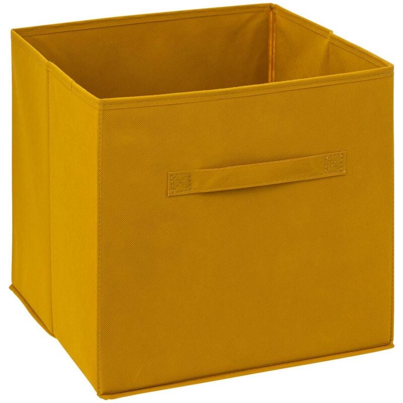 foto del prodotto 5five simply smart cestino in tessuto mix n modul 31x31cm giallo senape 5five