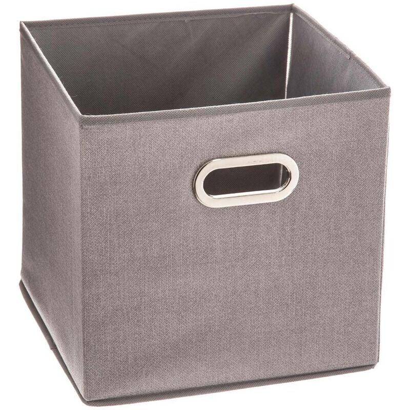 foto del prodotto 5five simply smart cestino in tessuto mix n modul 31x31cm grigio chiaro screziato 5five