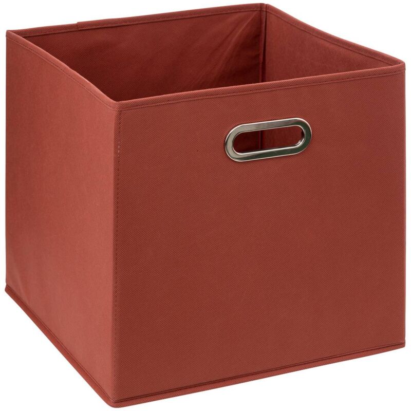 foto del prodotto 5five simply smart cestino in tessuto terra di siena mix n modul 31x31cm 5five