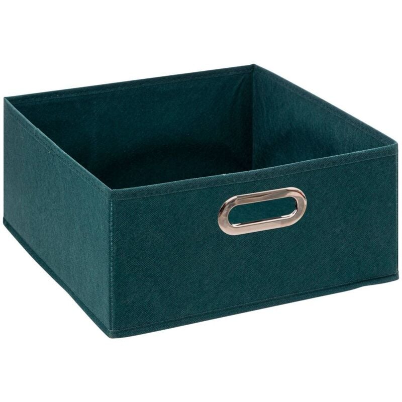 foto del prodotto 5five simply smart - cestino in velluto mix n modul 31x15cm blu petrolio - 5five