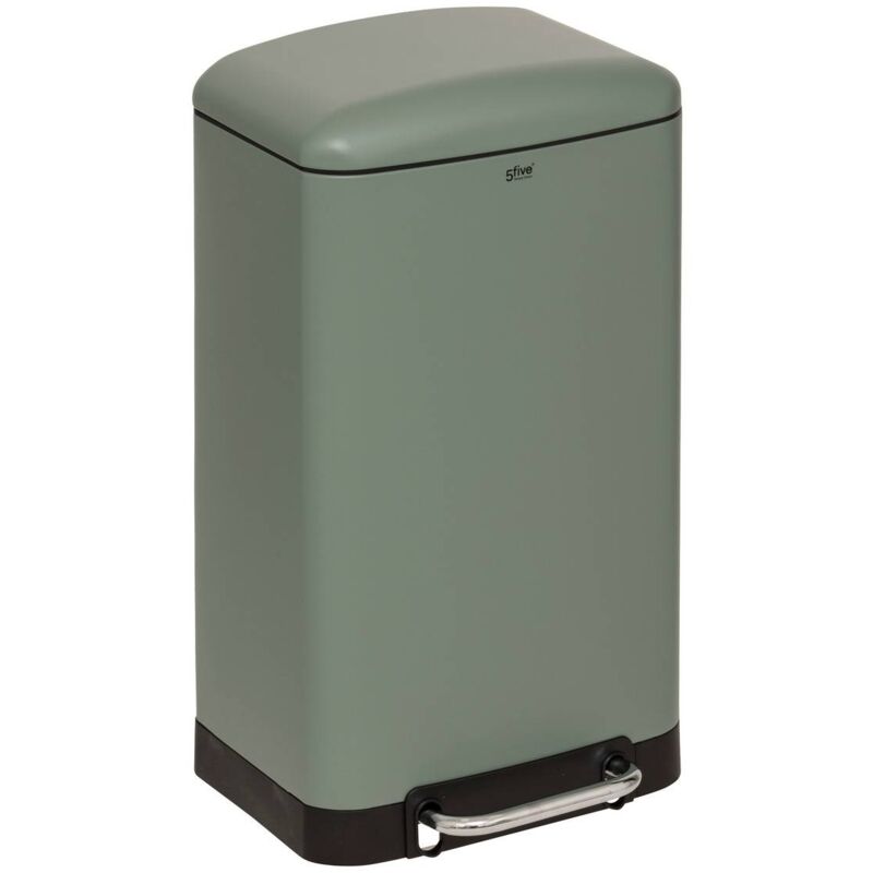 foto del prodotto 5five simply smart cestino per cosmetici a pedale ariane 30l verde 5five