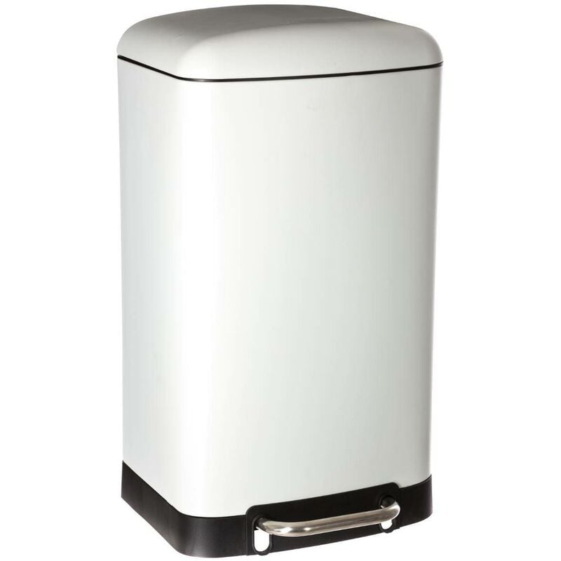 foto del prodotto 5five simply smart cestino per pedali 30l ariane bianco 5five