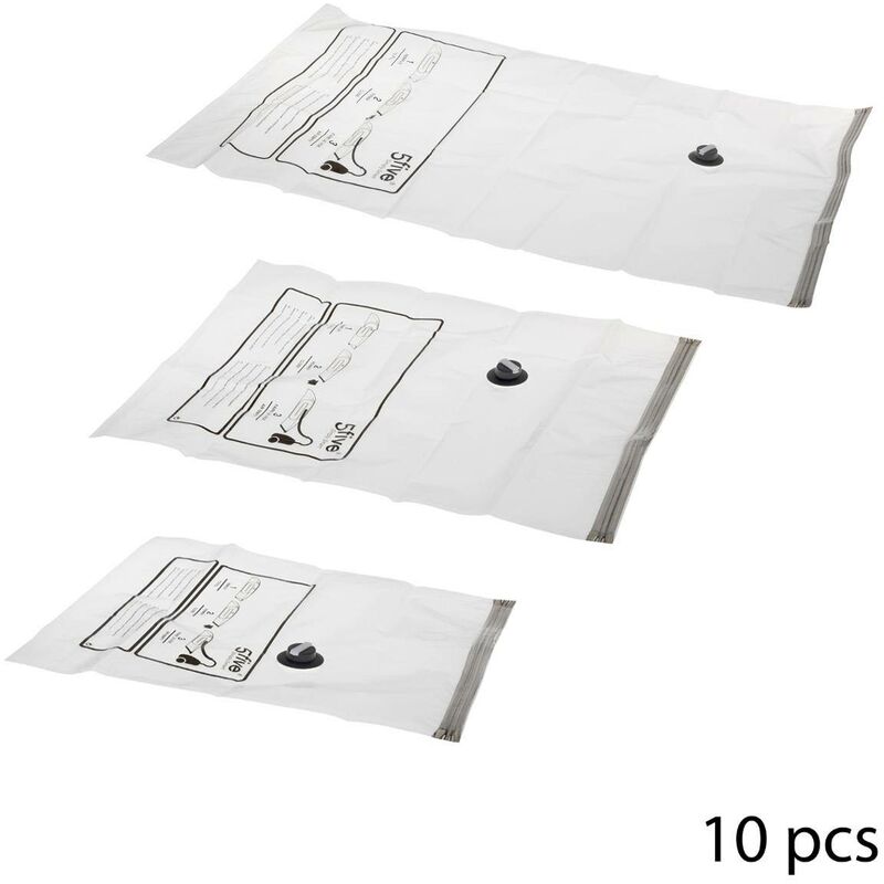 foto del prodotto 5five simply smart - confezione da 10 sacchetti per compressori air-flat - 5five