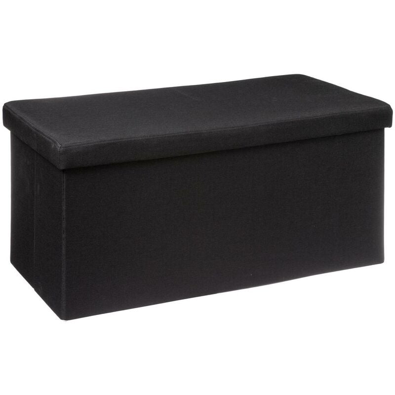 foto del prodotto 5five simply smart - pouf doppio pieghevole mix n modul nero - 5five